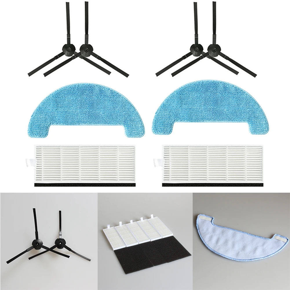 

Side Brushes Filter Mop Cloth For Mister Robot Model Hybrid For Hybrid Mapping For Hybrid Wifi Robotic Vacuum Cleaner Rag Part