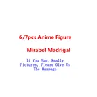 Новинка! Набор моделей аниме-фигурок, игрушки, Мультяшные плюшевые куклы, домашние украшения, фигурки, подарок для детей