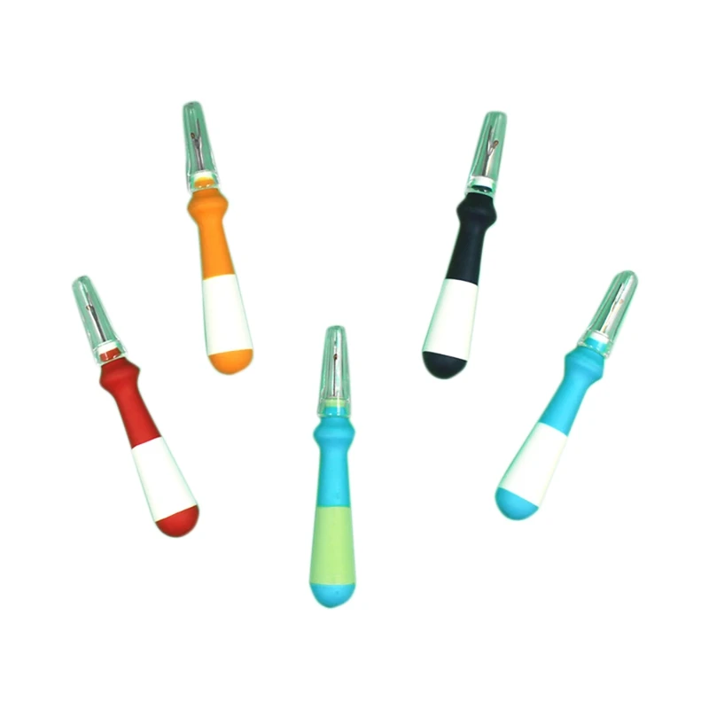 

5 Pcs Colorful Seam Rippers Large Stitch Ripper Sewing Tool Ergonomic Thread Remover Tool For Sewing Crafting Embroidery
