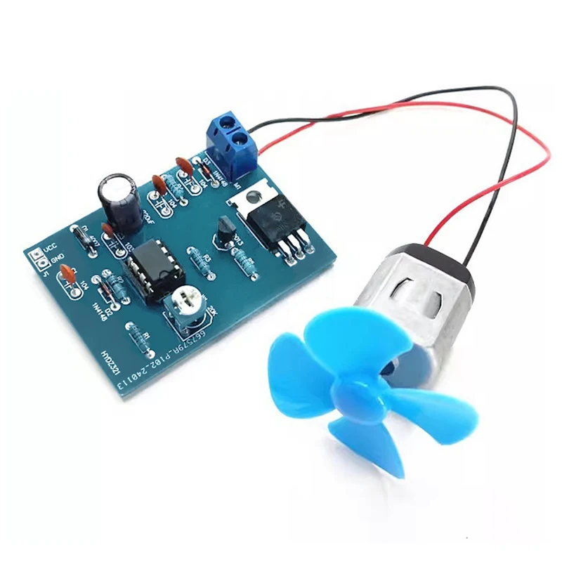 DIY NE555 двигатель постоянного тока импульсный регулятор скорости электронная