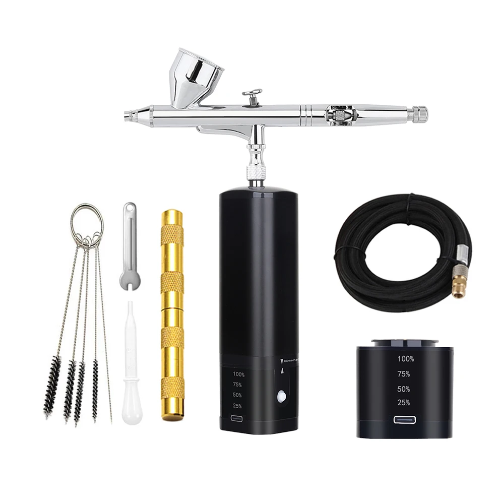 

Бесшумный беспроводной компрессор RiBO для аэрографии