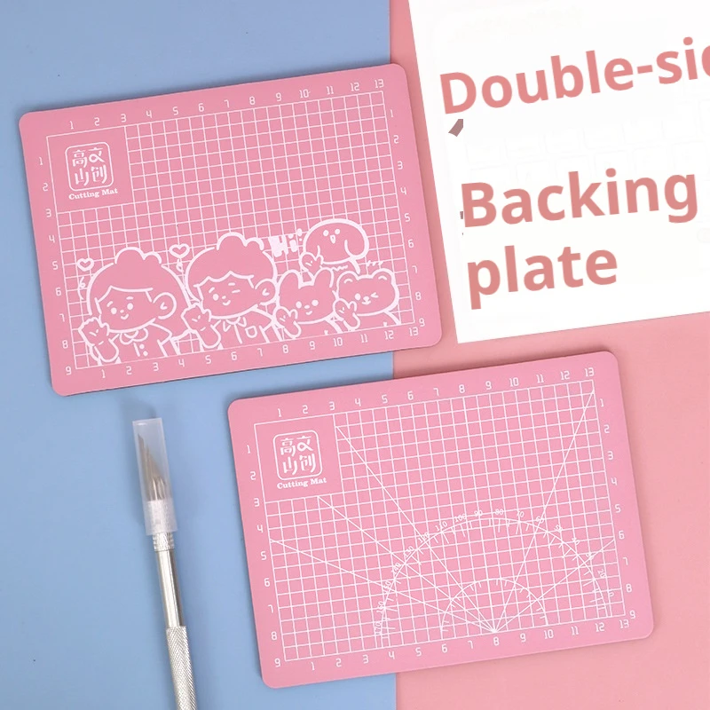 1 шт. A6 милый розовый коврик для резки с одной стороны идеальная