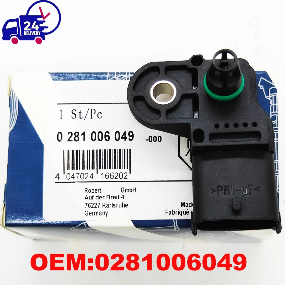 Новые оригинальные датчики давления в трубопроводе OEM:0281006049/504307953/215810014100