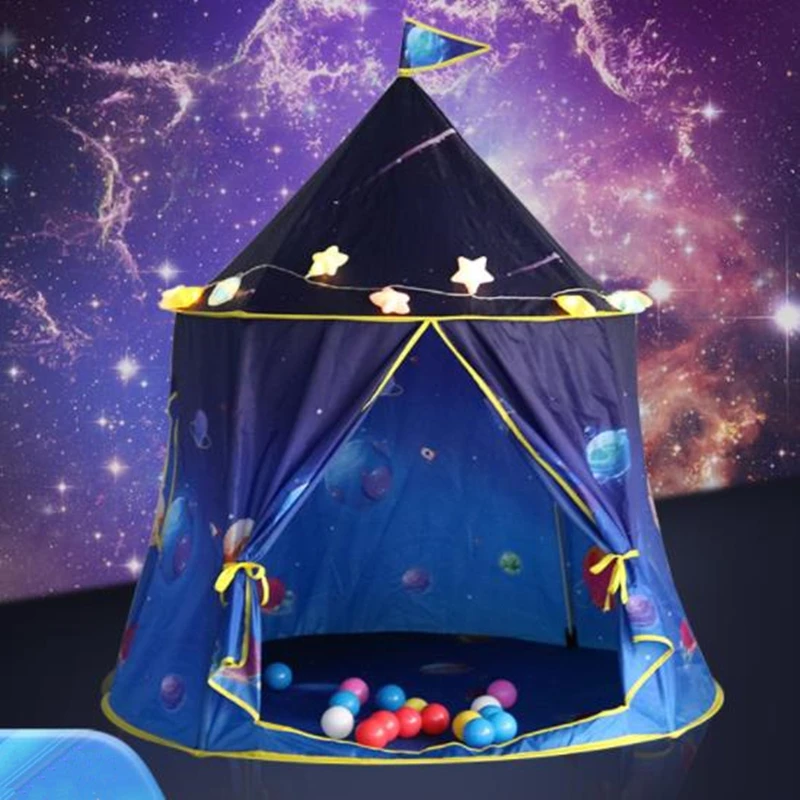 

2022 Folding Children's Tent Play House for Children Princess Castle Present Outdoor Tents Camping Room decor Toys for Girl Kids