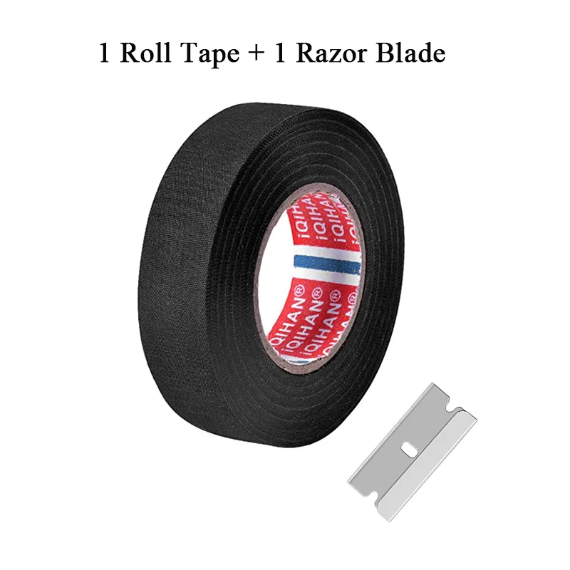 

Огнестойкая клейкая лента для автомобилей, термостойкая тканевая лента для Mercedes, BMW, Audi, VW, 20 м