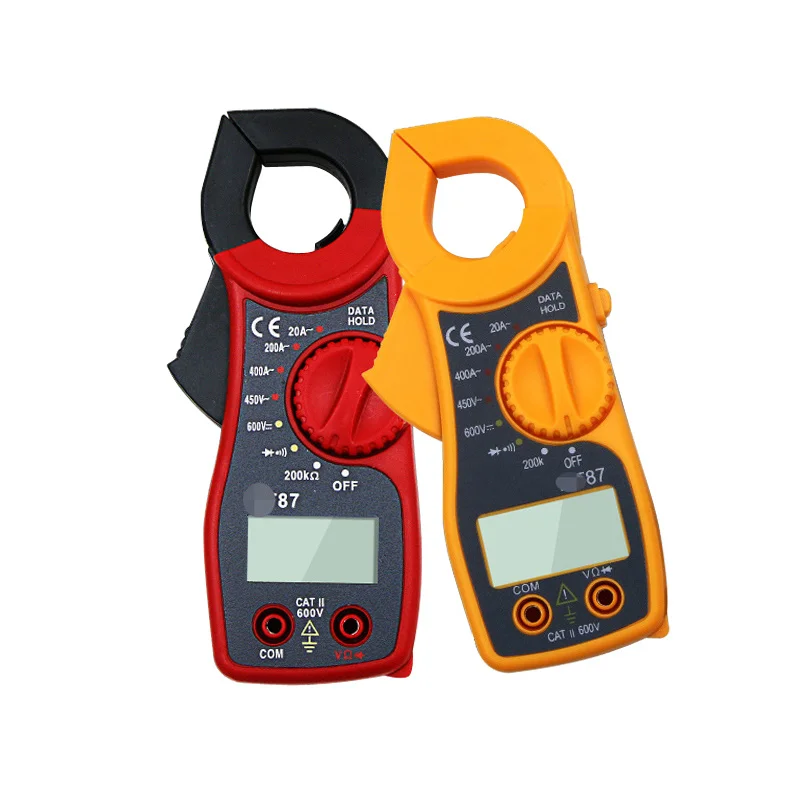 

Electrical Measure LCD Digital Clamp Meter AC/DC Multimeter Current Amper Capacitance Pliers Ammeter Resistance Tester