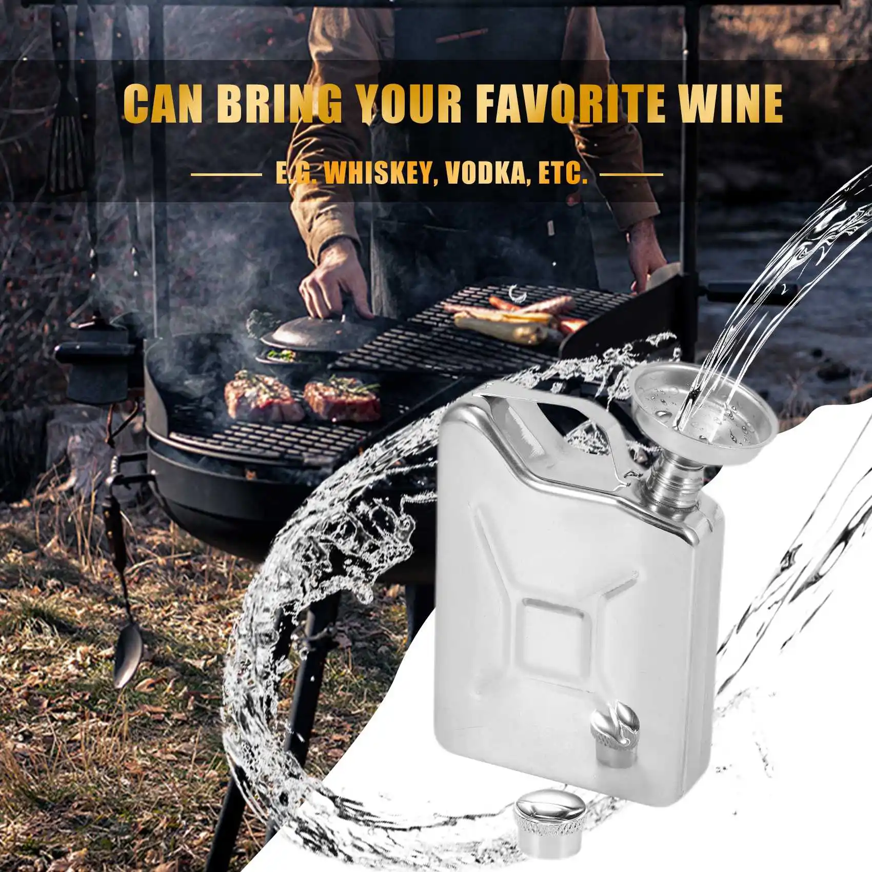 

Фляга из нержавеющей стали AD30-Mini 5 унций