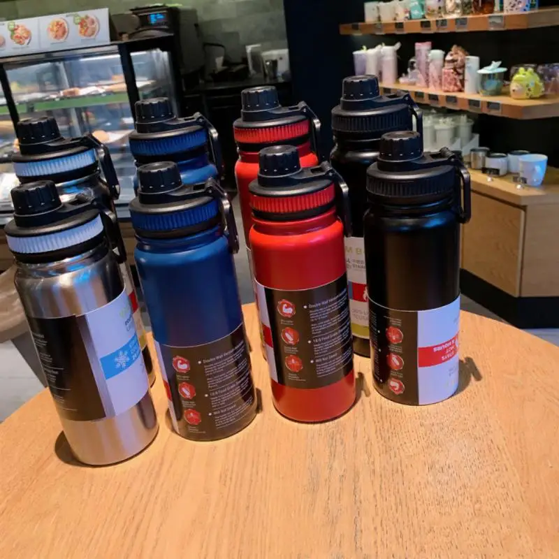 

Stainless Steel Thermos Bottle Shape Vacuum Thermos Cup Water Bottle Keep Hot and Cold Insulated Vacuum Flask for Sport