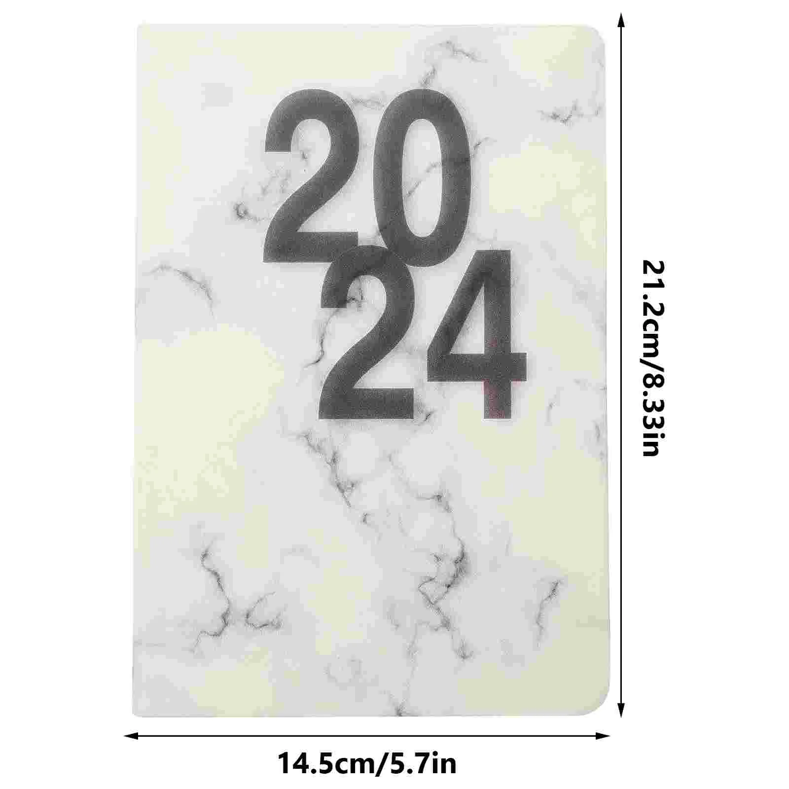 

2024 Agenda Book Office Supply Planning Handbook Notebook Schedule Planner Organizer