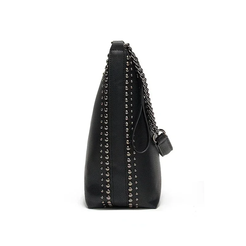 Сумки-ведра из искусственной кожи для женщин 2024 зимняя модная тенденция женская