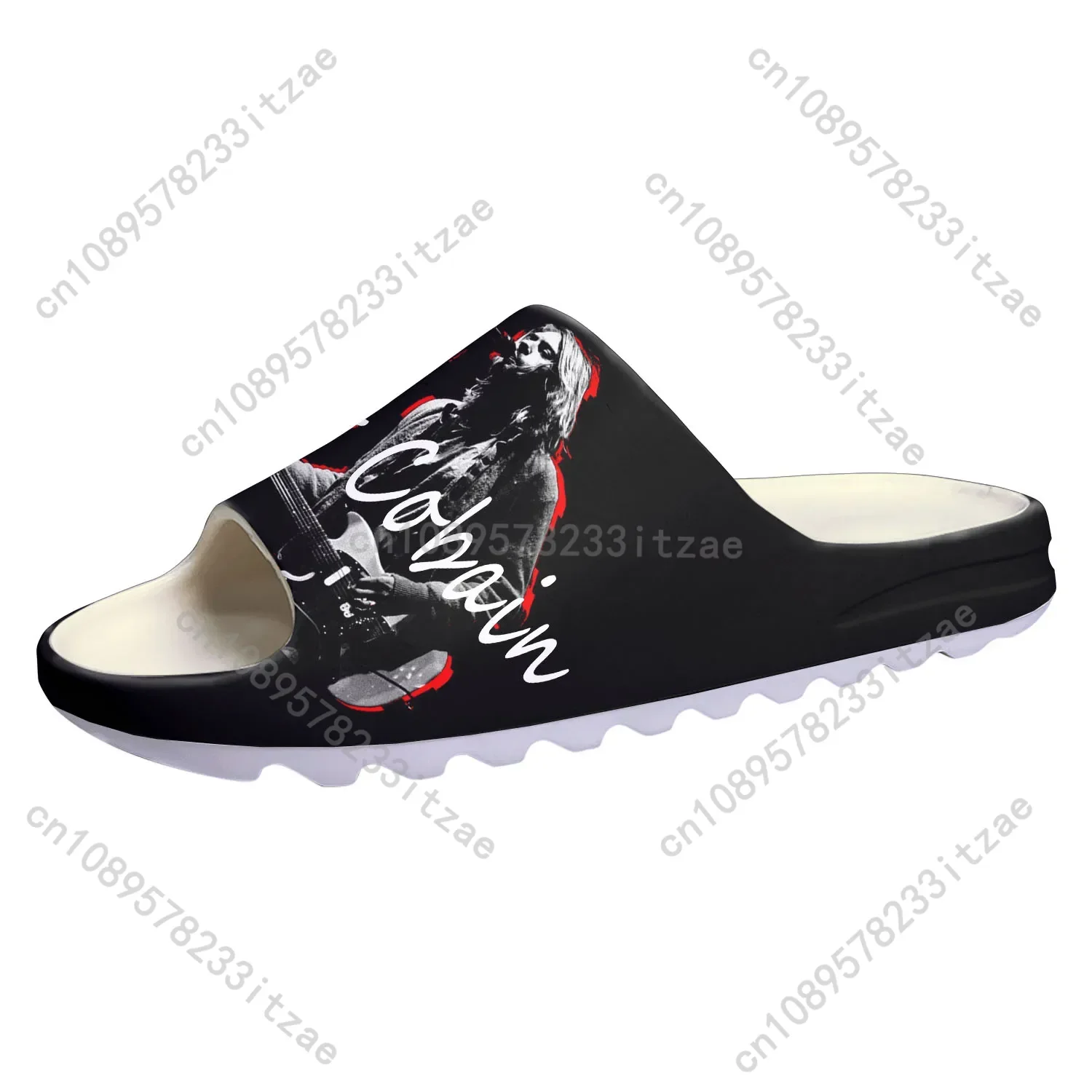 Kurt Cobain Тапочки на мягкой подошве Высококачественные домашние сабо