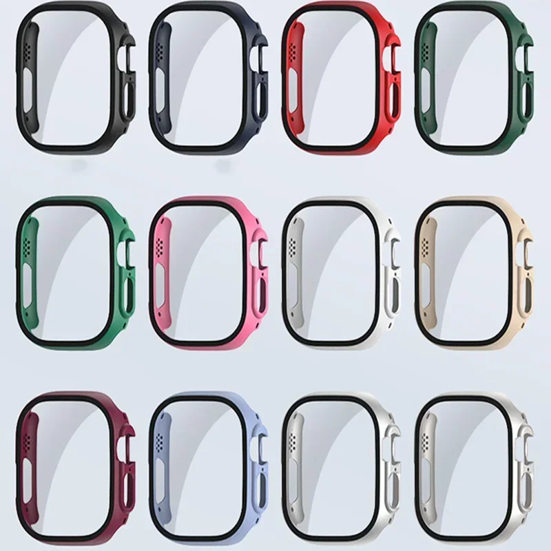 Стекло и фотоэлемент для Apple Watch Series Ultra 49 мм защита экрана смартфона ПК Бампер