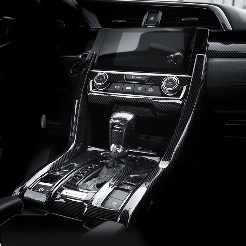 

Крышка коробки переключения передач с левым/правым приводом, декоративная отделка, аксессуары для рамы, автомобильный Стайлинг для Honda Civic 2016-2020