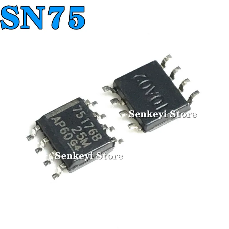 

SN75176B SMD SOP8 new original 75452 75451 75179 SN75176BDR