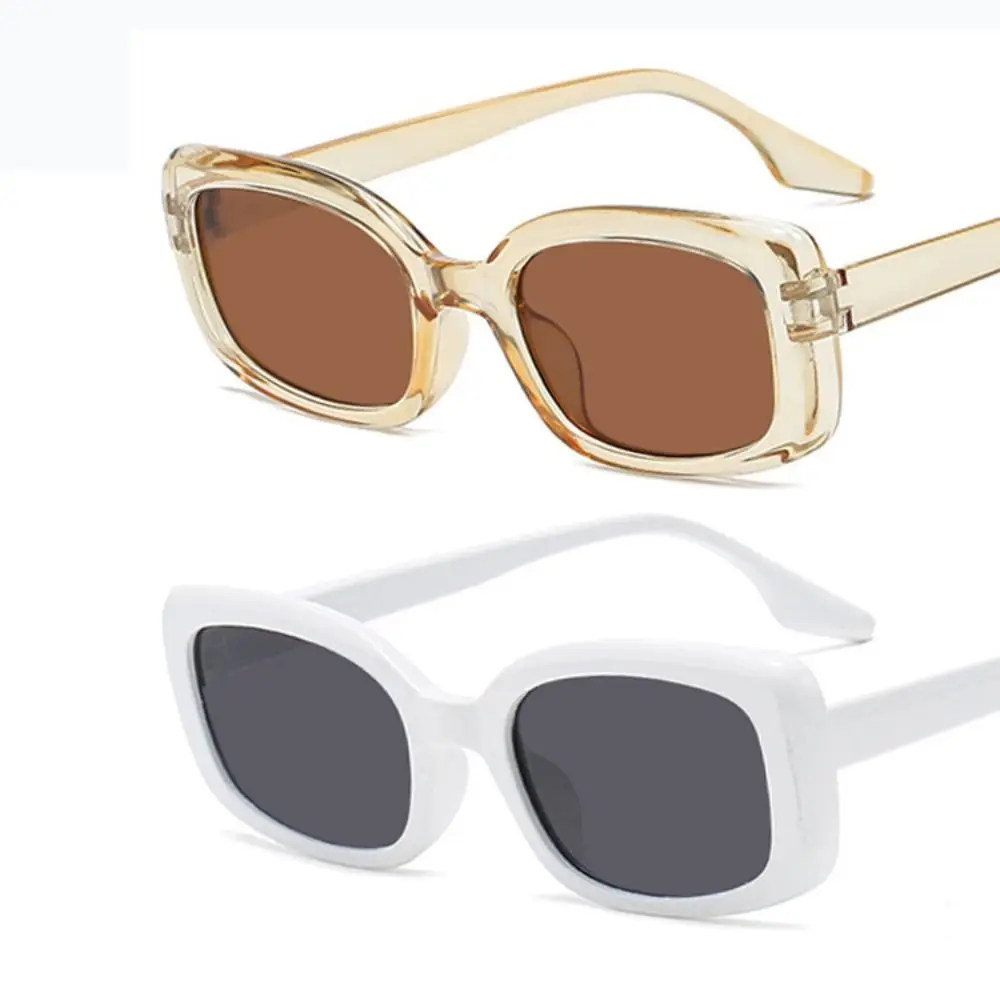 Солнечные очки в стиле панк с небольшой оправой антибликовые солнцезащитные