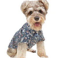 pet t shirt summer dog shirt casual dog tops ethnic pattern puppy outfits yorkshire dog clothes pet clothing for small dogs