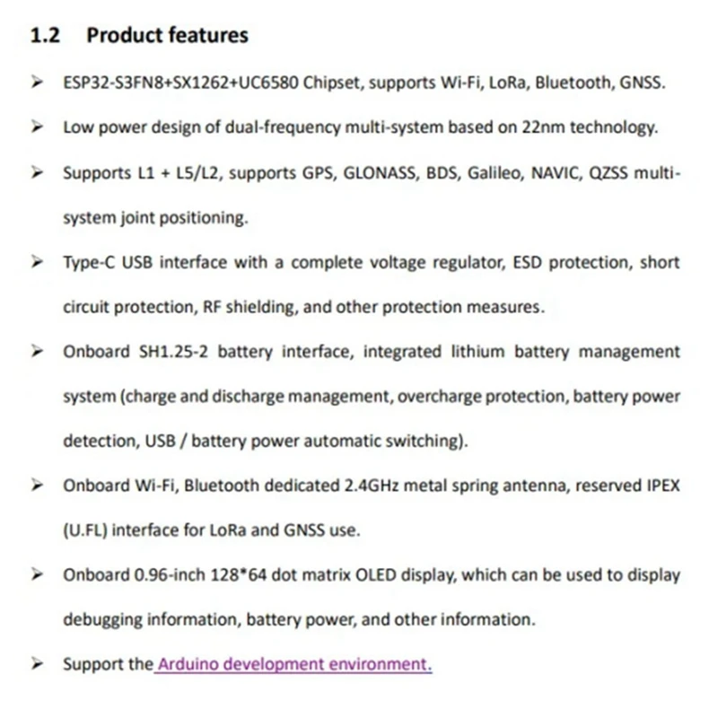 Lora Lorawan Asset Tracker ESP32 + SX1262 Wi-Fi Bluetooth GPS L1/L5 Трекер для автомобиля велосипеда детей