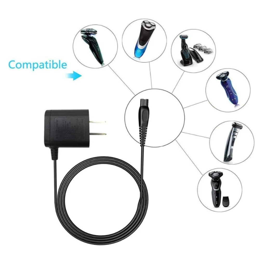 Зарядное устройство с адаптером 15 В для бритвы Philips HQ8505 6070 7310 6090 6071 9020 568 вилкой