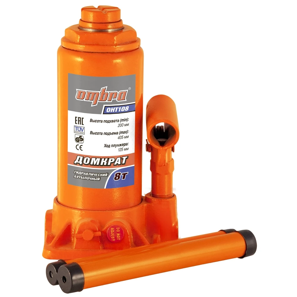 OHT108 Домкрат гидравлический профессиональный 8 т. 200-405 мм |