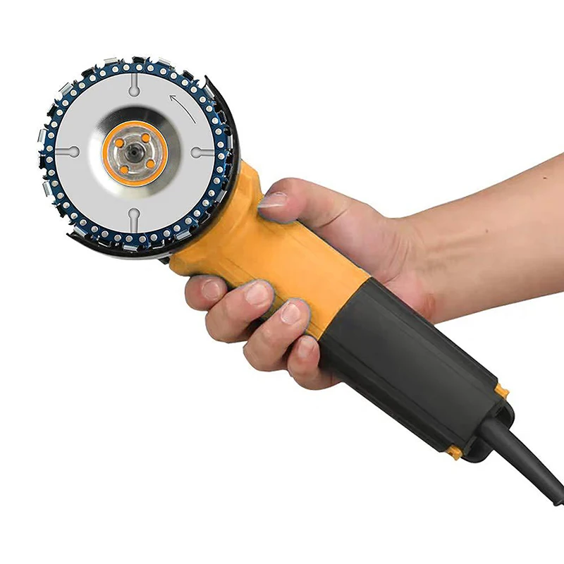 Съемный Универсальный 4-дюймовый 22 зубчатый угловой шлифовальный диск