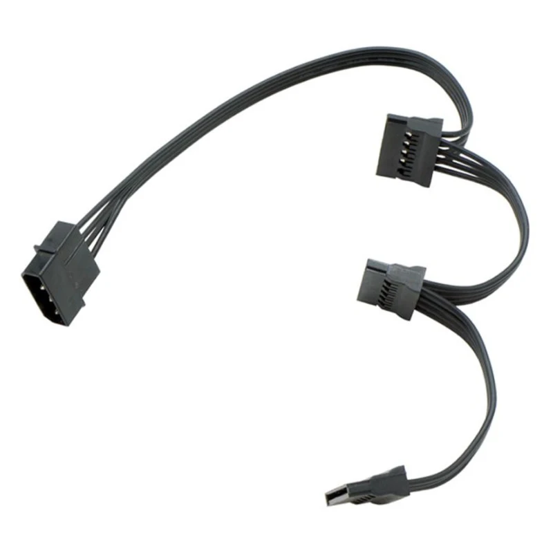 

1 шт. 4-контактный IDE Molex To1/2/3/3,5-портовый 15-контактный SATA Кабель питания Шнур 18AWG провод для жесткого диска HDD SSD ПК сервера DIY