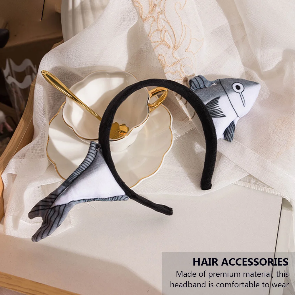 2 шт. повязка на голову с соленой рыбой товары для вечеринок головной убор