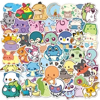 103050pcs pokemon stickers anime kawaii cartoon decals graffiti skateboard diary guitar laptop kids waterproof cute sticker