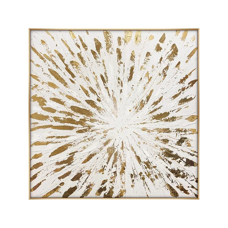 Картина маслом абстрактное искусство картина на холсте серебряный современный