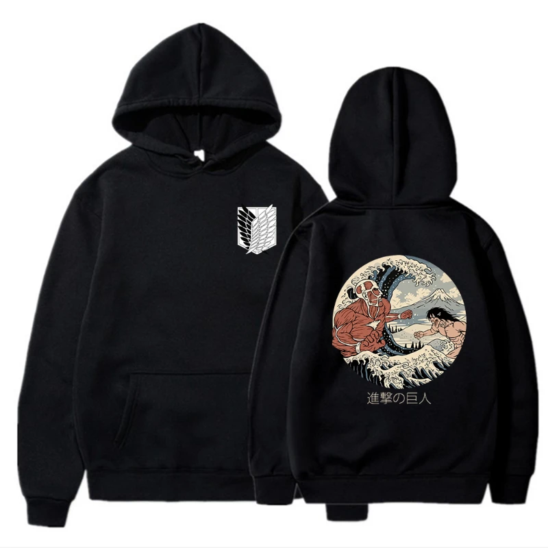 

Attack on Titan Hoodie Men's Sweatshirts Anime Sportswear Hoodies Clothes Unisex