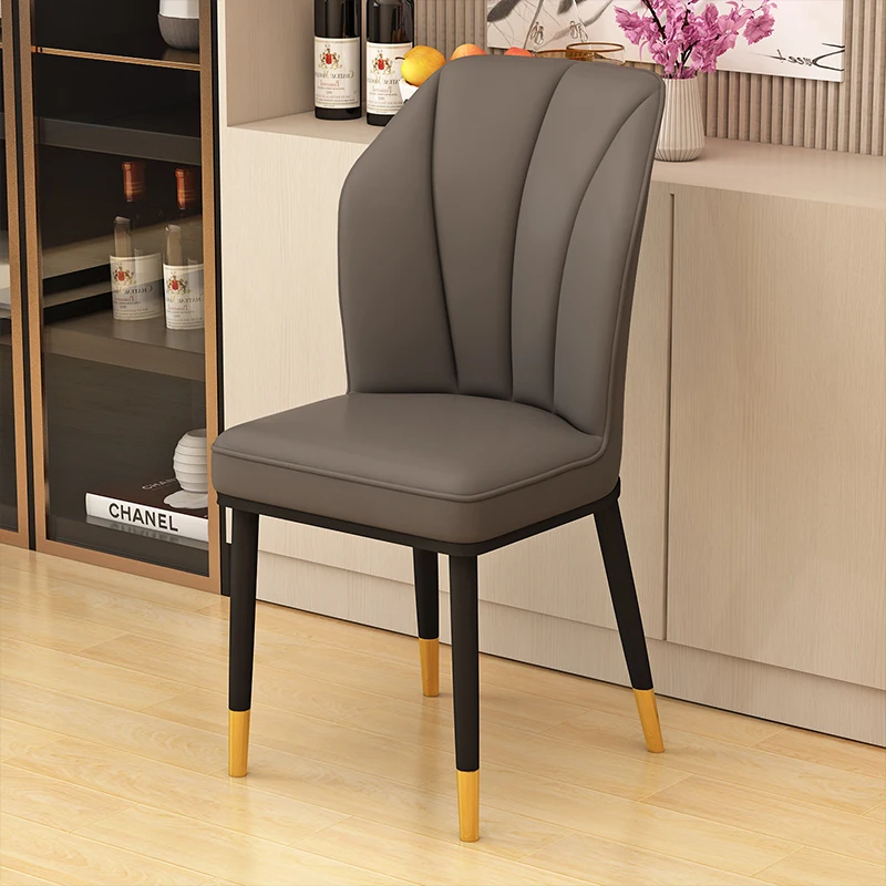 

Design Modern Dining Nordic Chair Office Barber Gold Dining Ergonomic Nordic Chair Leather Bedroom Sandalye Furniture LSL26XP
