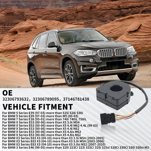 32306793632 Автомобильный датчик вращения на руль для BMW E46 E39 E53 X5 E85 E86 Z4 E83 E38 для Mini R50 R52 32306789095 6760232