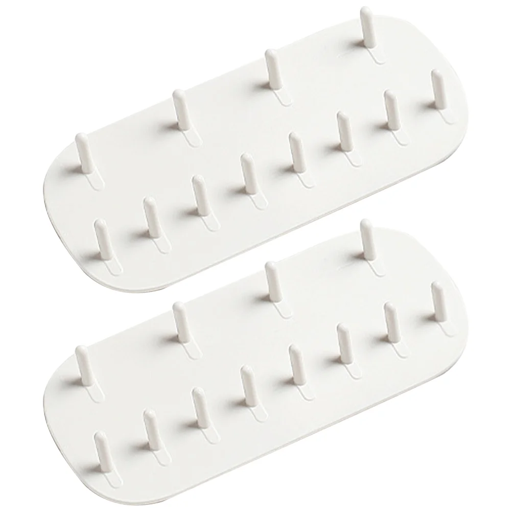 

2Pcs Necklace Jewellery Holder Organizer Adhesive Jewellery Storage Wall Organizer Holder