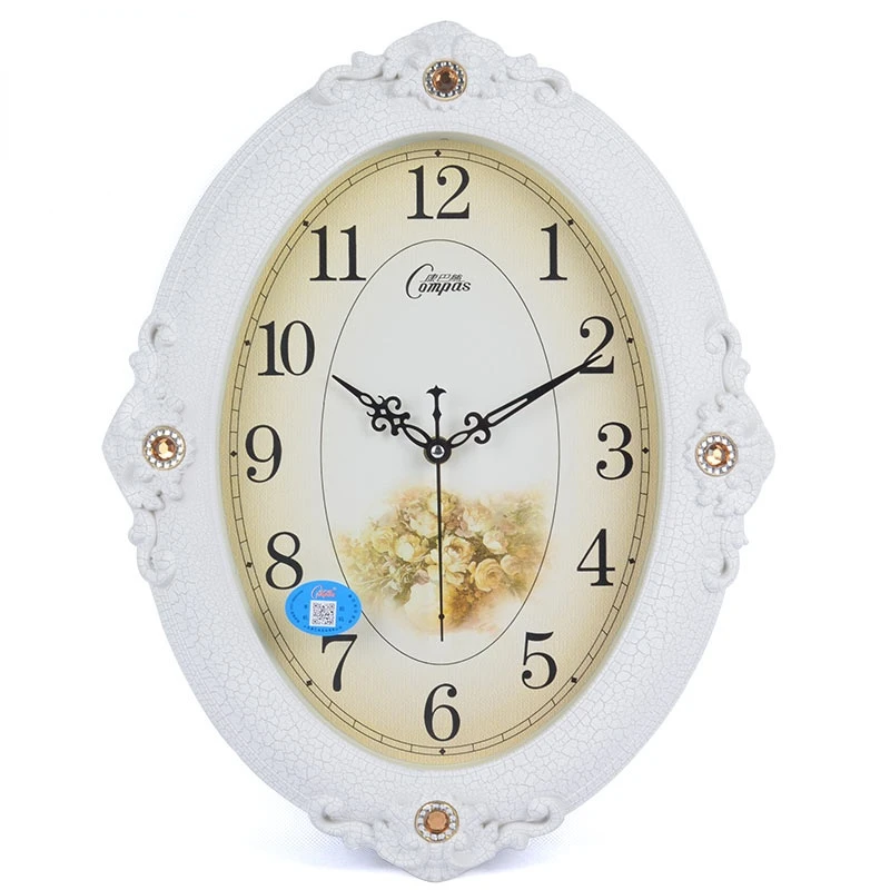 

European Style Wall Clock Modern Design Creative Silent Plastic Fashion Digital Wall Clock Living Room Reloj De Pared Home Decor