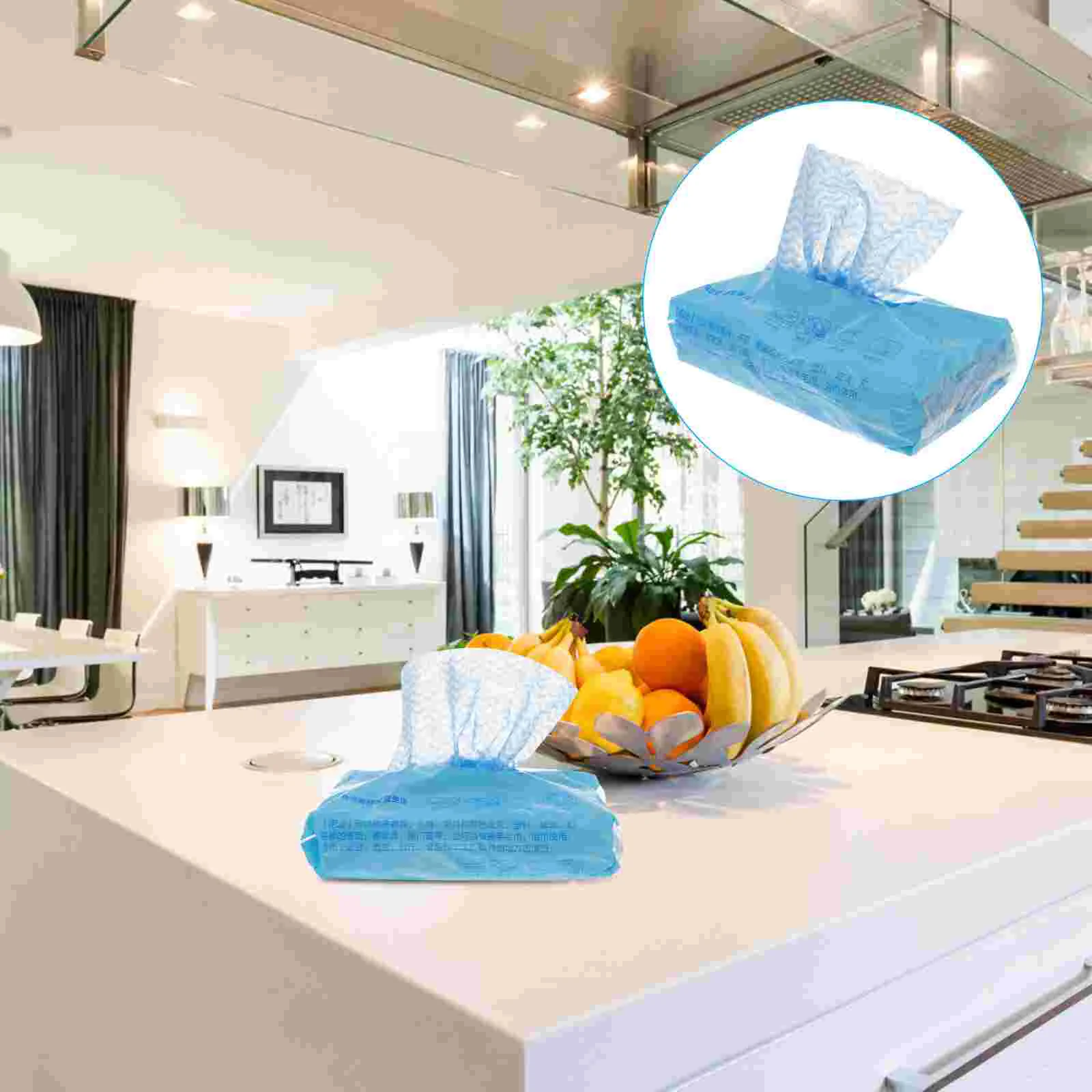 

2 Packs Hand Towels Disposable Disposable Facial Tissue Handiwipes Reusable Cloths Reusable Kitchen Towels