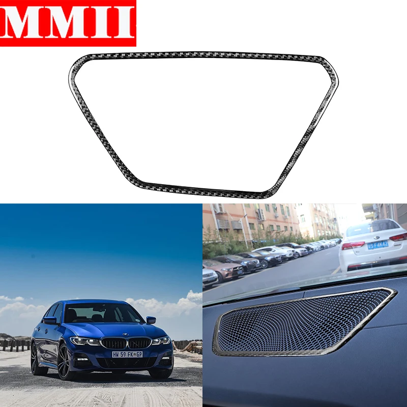 

RRX For BMW G20 G28 3 Series 2019-2021 Carbon Fiber Interior Trim Dashboard Panel Air Vent Outlet Frame Decoration Cover Sticker