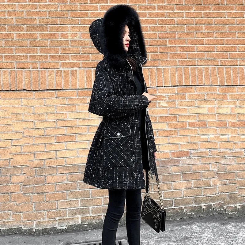 2022 Winter New Padded Coat Women Korean Loose Fashion Casual Down Cotton Jacket Female Short Large Size Thick Warm Parkas