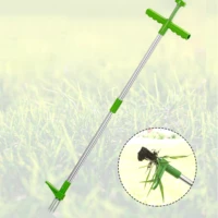 root remover tool outdoor killer claw weeder portable manual garden long handled aluminum lightweight stand up weed puller 1pc
