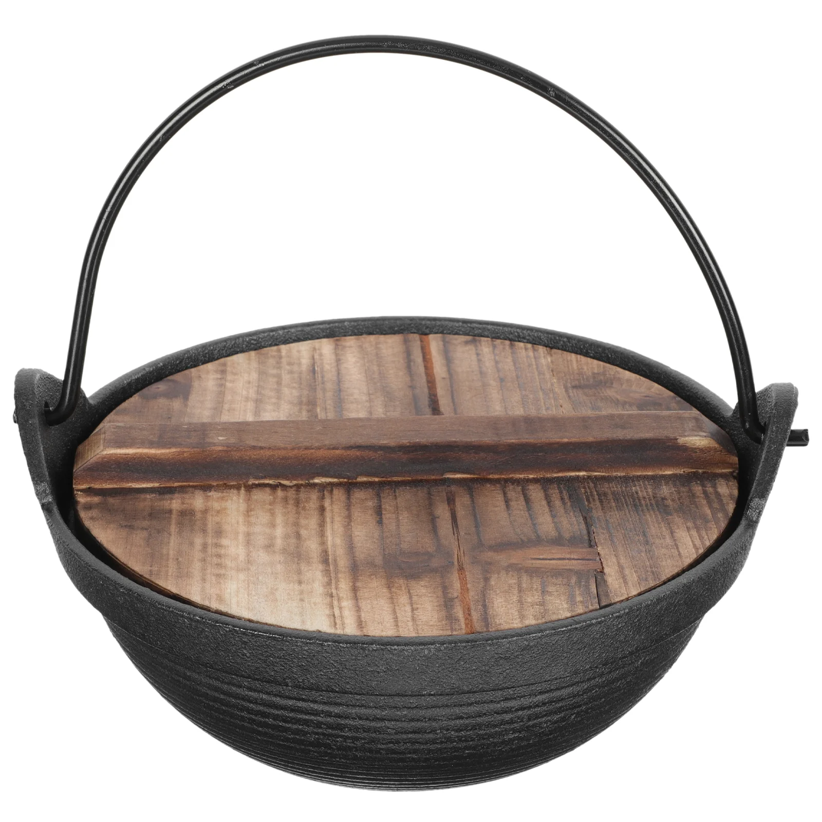 

Pot Shabu Nabe Pan Sukiyaki Japanese Hot Iron Single Paella Irori Spanish Serving Cooking Cast Tetsu Oven Casserolecamp