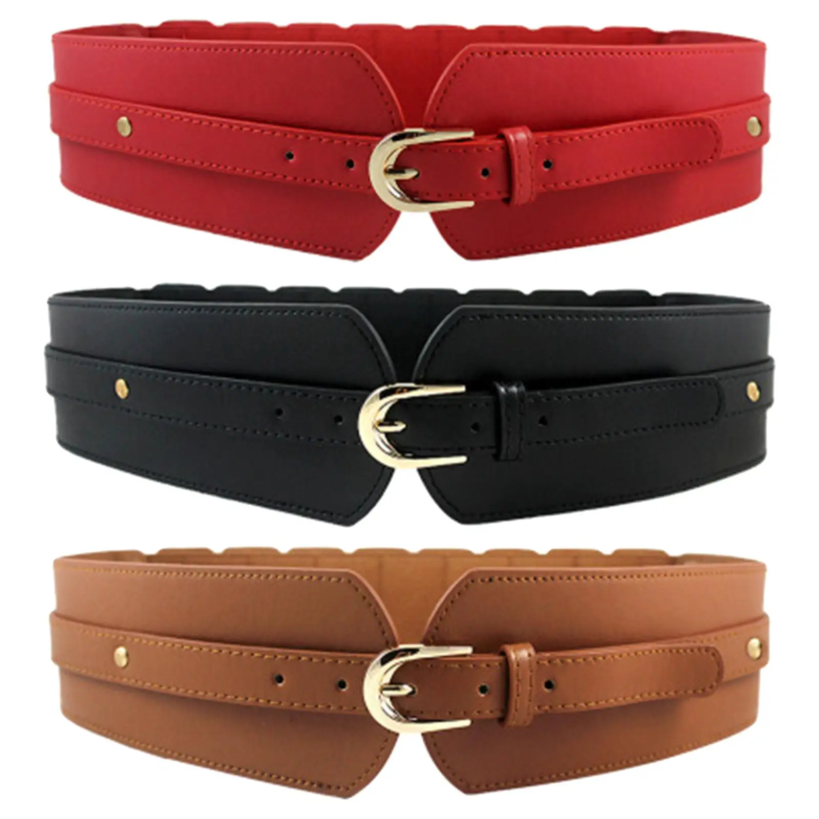 

Women Wide Stretchy Belt, Waist Belts for Halloween Dress Decoration Day