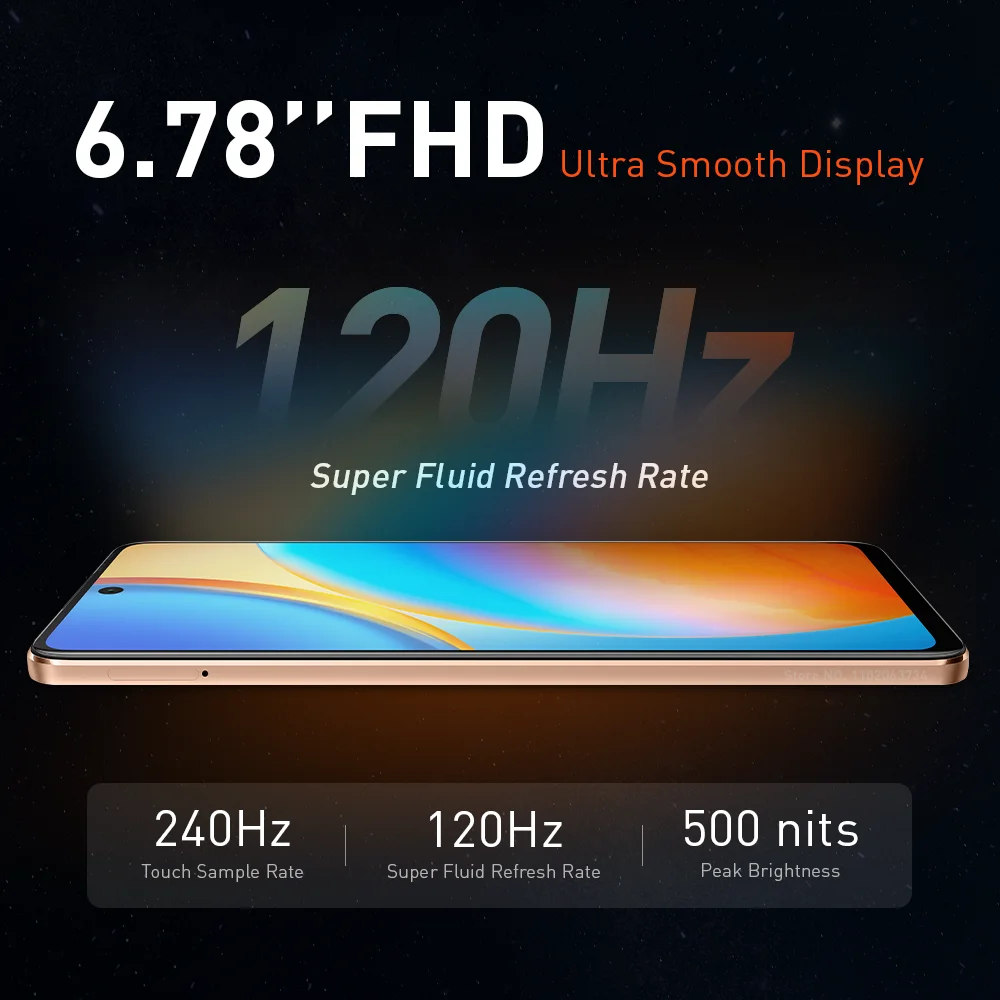 *World Premiere* infinix zero 5G 2023 NFC smartphone 6.78” 120Hz 500 nits display 8/256GB Wi-Fi 6 50MP mobile phone Hi-res audio
