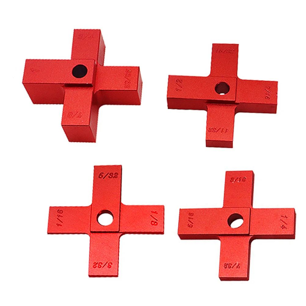 

N0HB 4 шт./компл. измеритель высоты с крестом измерительная линейка для гравировального Станка Настольная пила электрическая циркулярная пил...