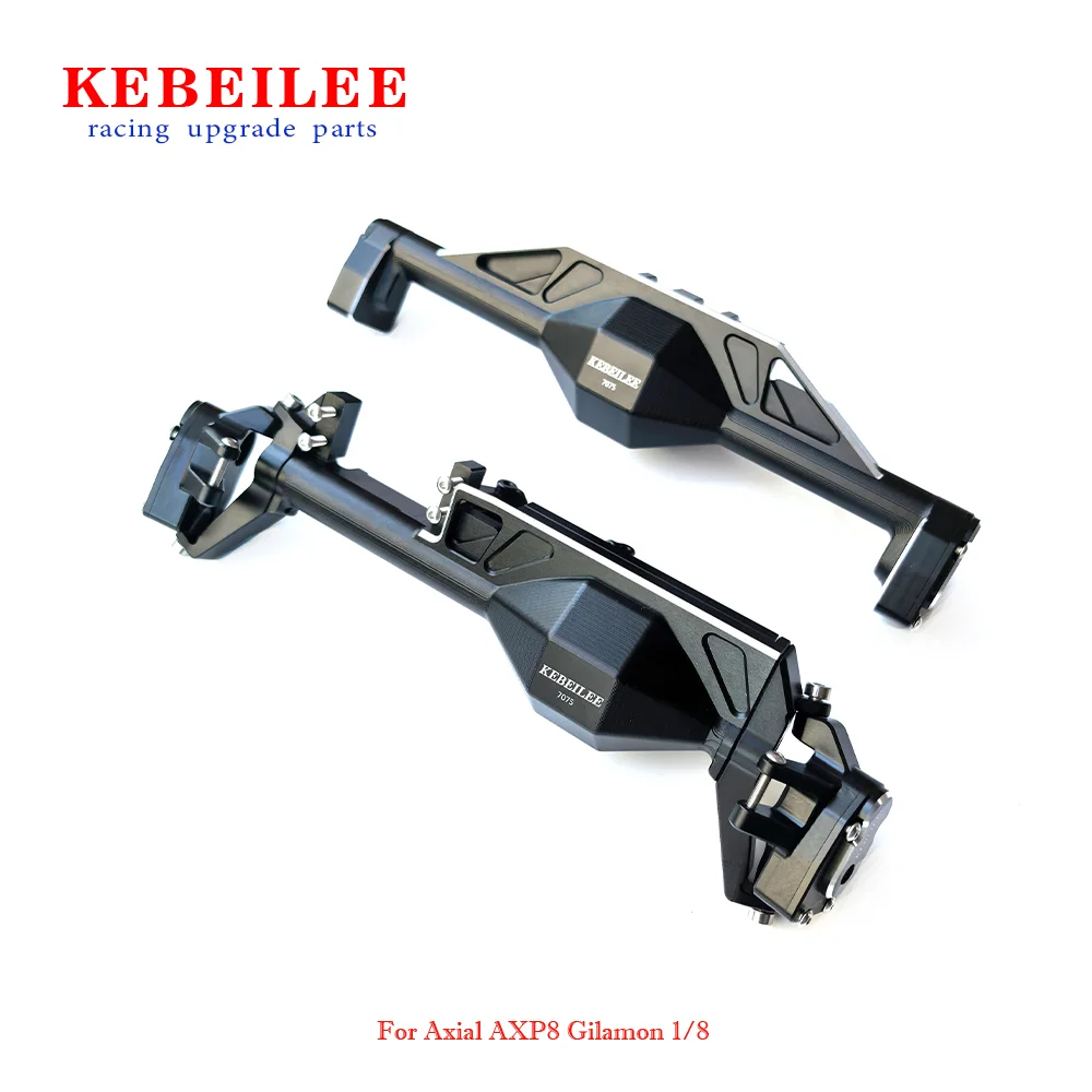 Фото KEBEILEE CNC Улучшенный корпус переднего и заднего моста из алюминия Alu7075 для Axial AXP8 Gilamon 1/8 №1