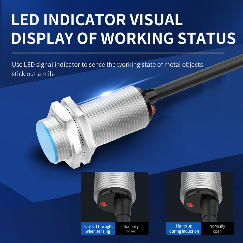 Магнитный датчик приближения с эффектом Холла CHBG HR Series M12 расстояние измерения 10