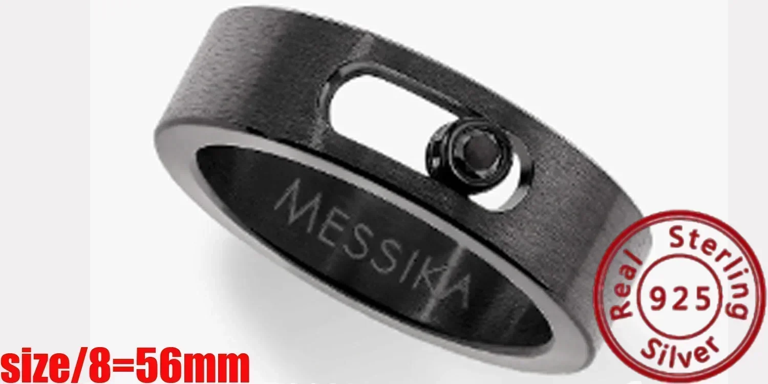 Высококачественное роскошное уникальное дизайнерское серебряное кольцо MAS для