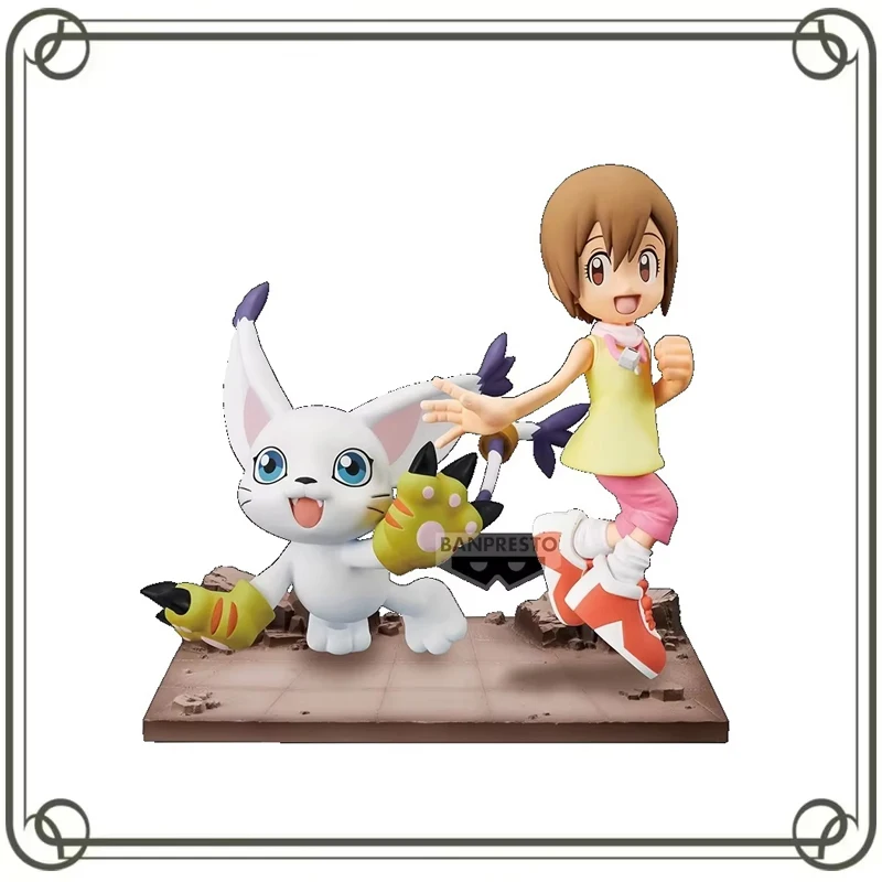 Digimon Adventure Yagami Hikari Коллекция Орнамент Аниме Фигурки Модель Детская игрушка
