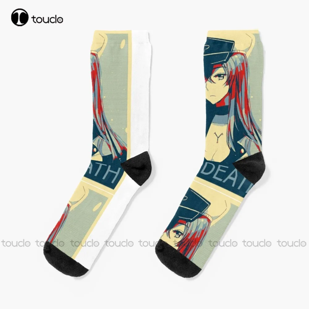 

Akame Ga Kill - Esdeath Waifu ! Socks Men'S Socks Unisex Adult Teen Youth Socks Design Cute Socks Creative Funny Socks