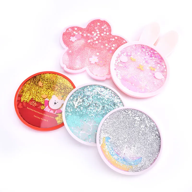 

Сияющие подставки для напитков Сакура с блеском, быстродействующие подставки для напитков с блеском