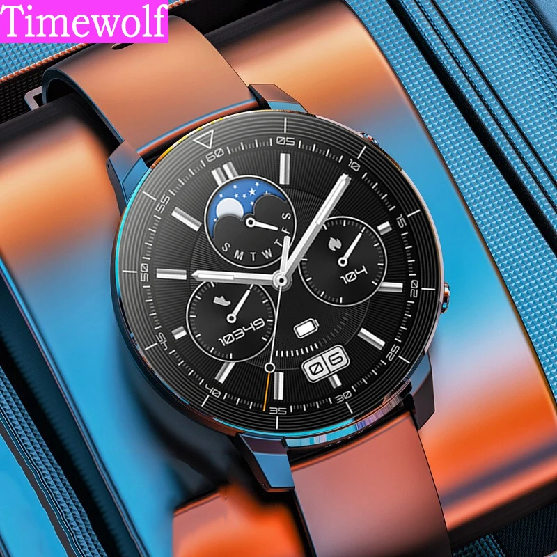 

Смарт-часы Timewolf Reloj мужские водонепроницаемые, IP68, Android 2022