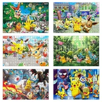 pokemon educational intellectual 3005001000 pieces jigsaw puzzles for adults children cartoon cute pocket monsters puzzle toy