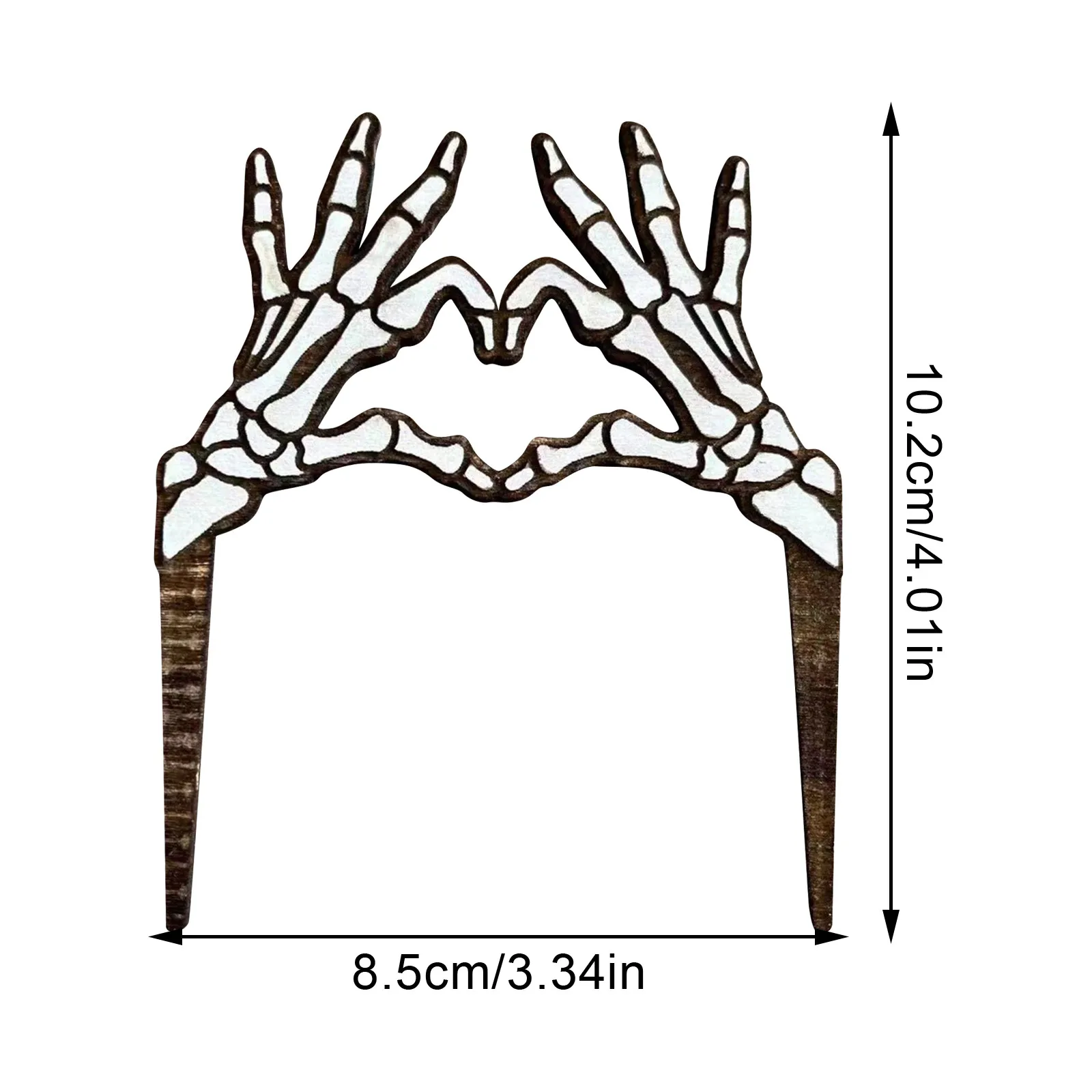 Зеленый Маркер Для Растений Ручной Работы Со Скелетом Цветочный Горшок В Форме